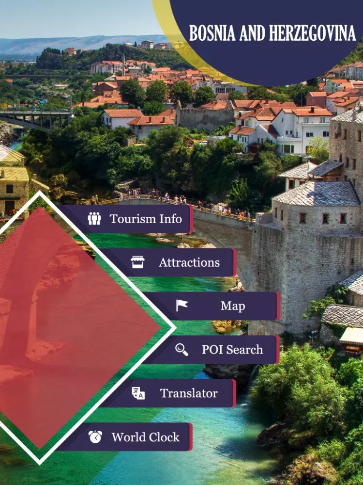 Tourism Bosnia and Herzegovina iPad  Screenshots