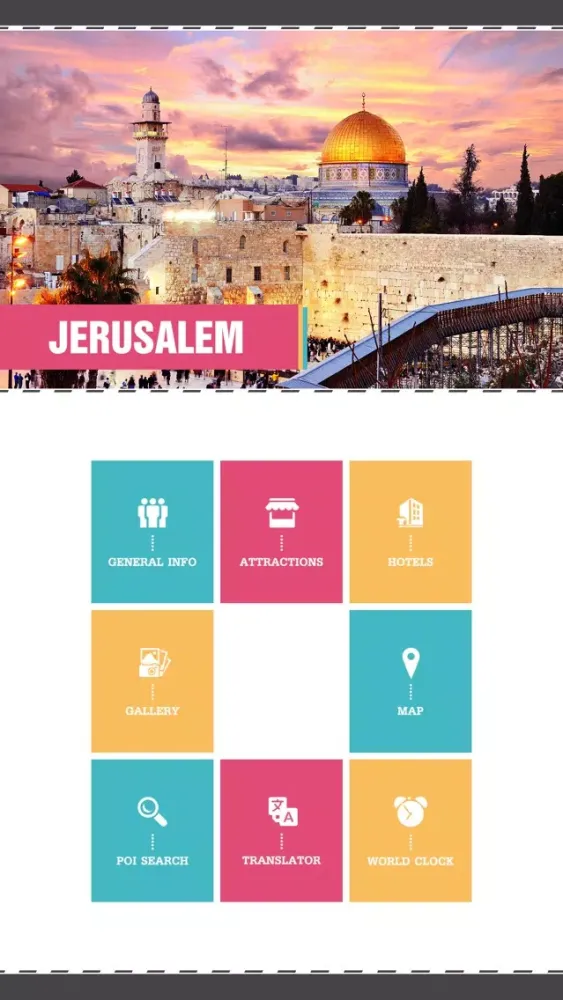 Jerusalem Tourist Guide স্ক্রিনশট