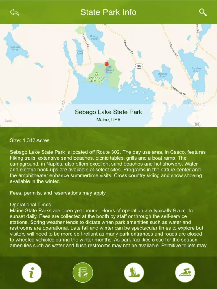 صور Maine State Parks iPad 