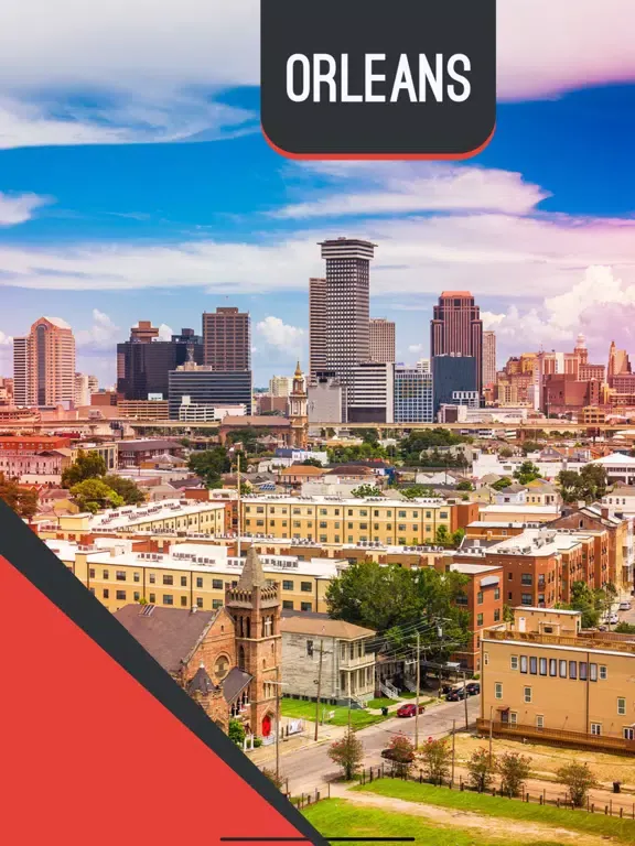 Tangkapan layar Orleans Travel Guide iPad 