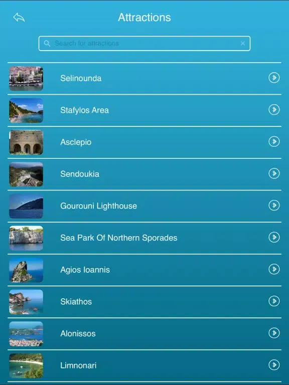 Capturas de pantalla de Skopelos Island Tourism Guide iPad 