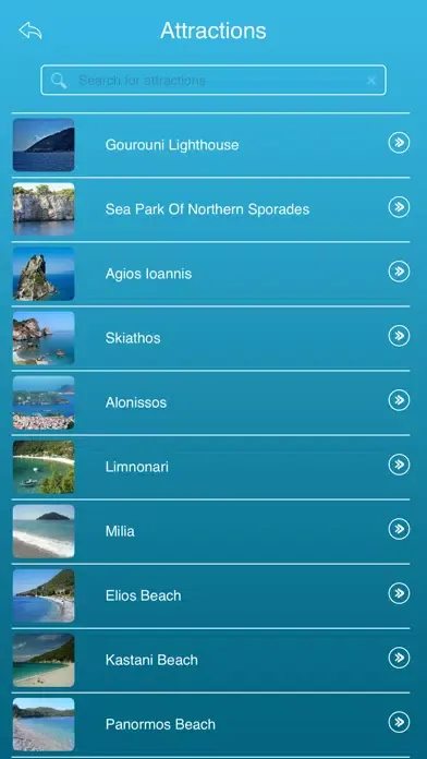 Capturas de pantalla de Skopelos Island Tourism Guide