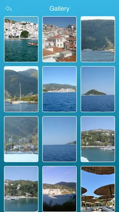 Capturas de pantalla de Skopelos Island Tourism Guide