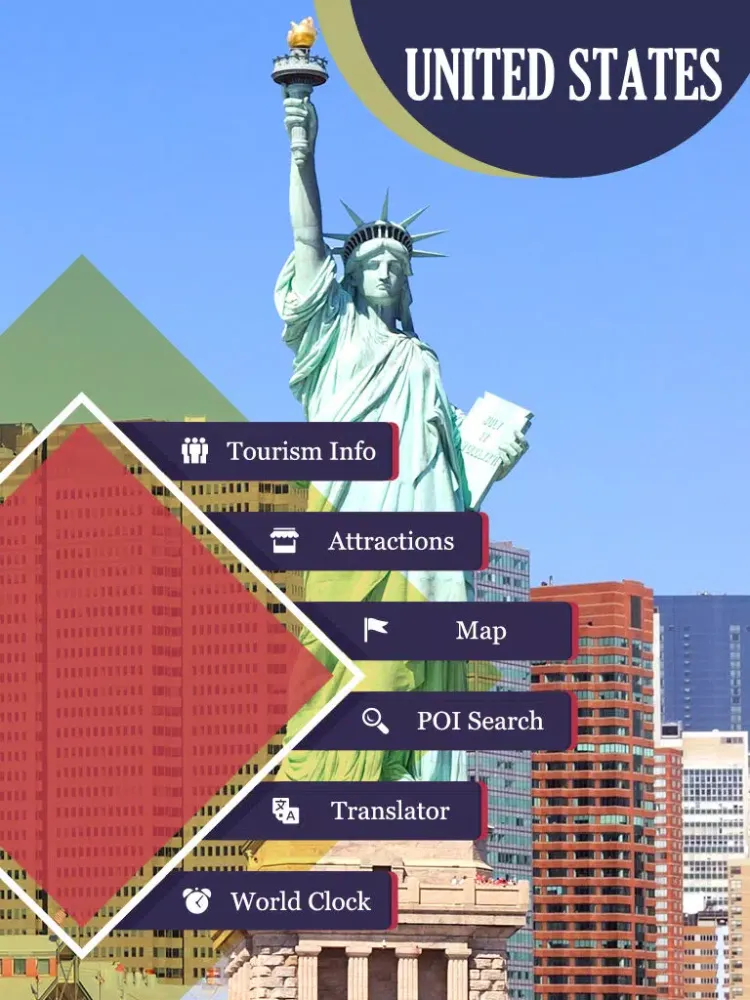 Capturas de pantalla de Tourism United States iPad 