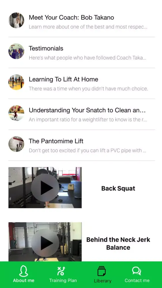 6-Week Clean Challenge Screenshots