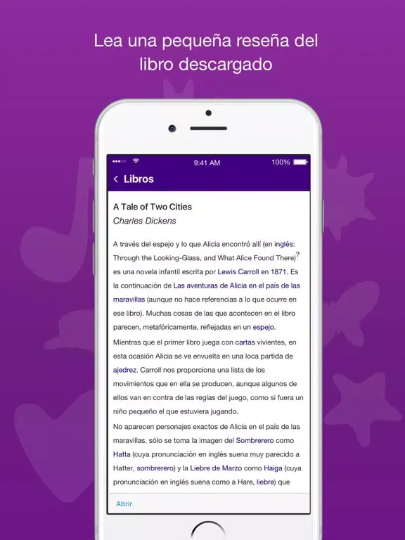 Captures d'écran de Biblioteca 2.0: Leer es mi Cuento iPad 