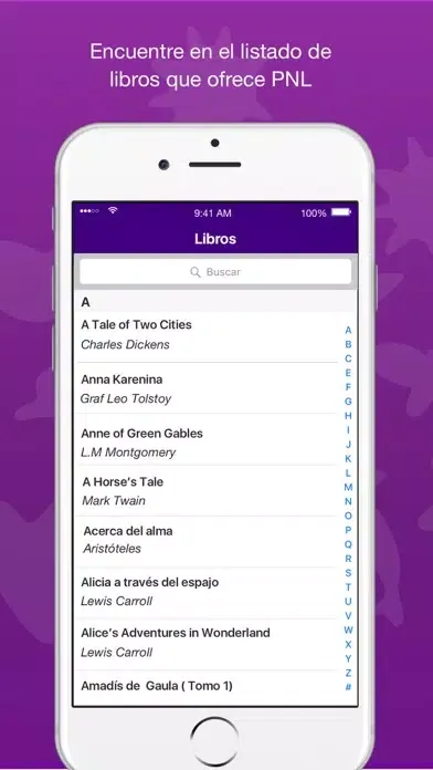 Captures d'écran de Biblioteca 2.0: Leer es mi Cuento