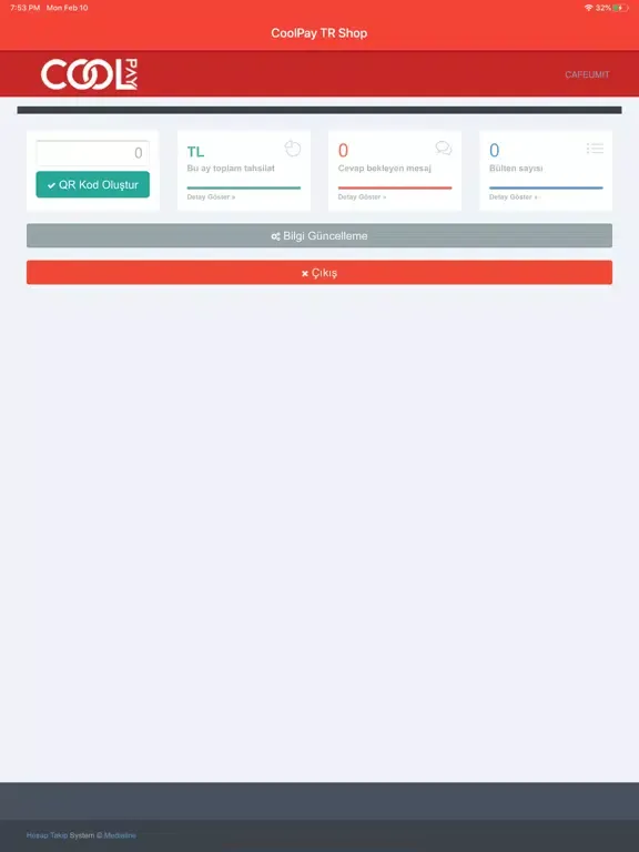 CoolPay TR Magaza iPad  স্ক্রিনশট