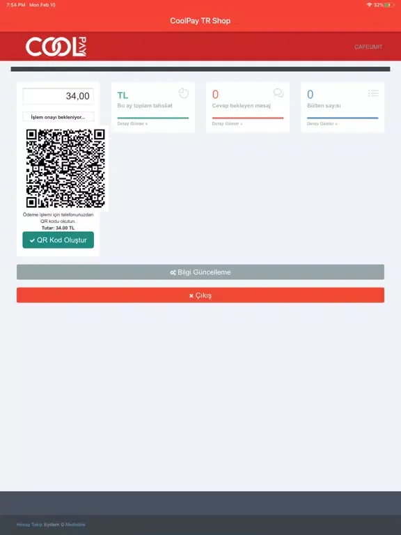CoolPay TR Magaza iPad  স্ক্রিনশট