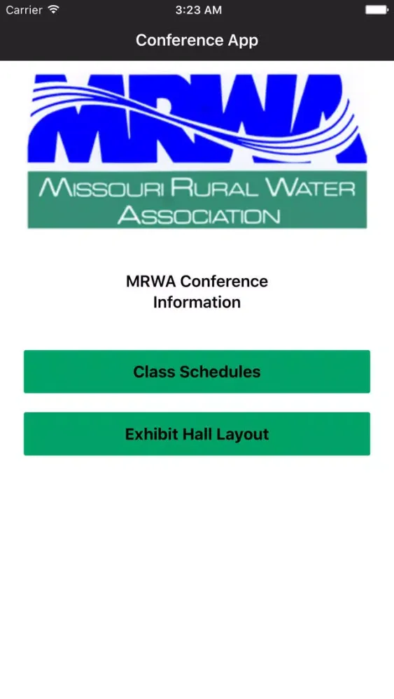MRWA Conference Agenda應用截圖