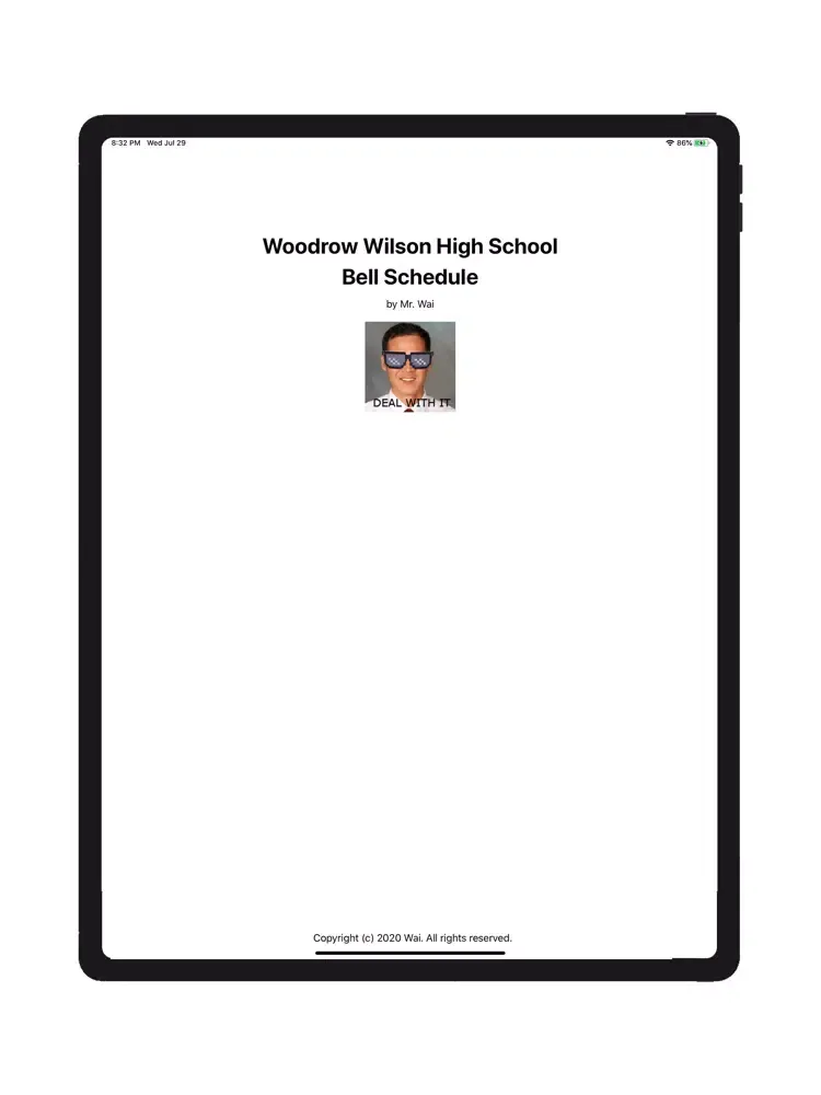 Wilson Bells iPad  স্ক্রিনশট