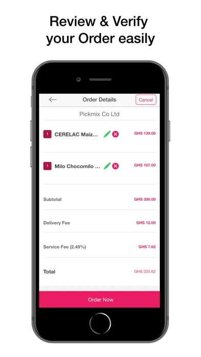 Rosa Orders Screenshots