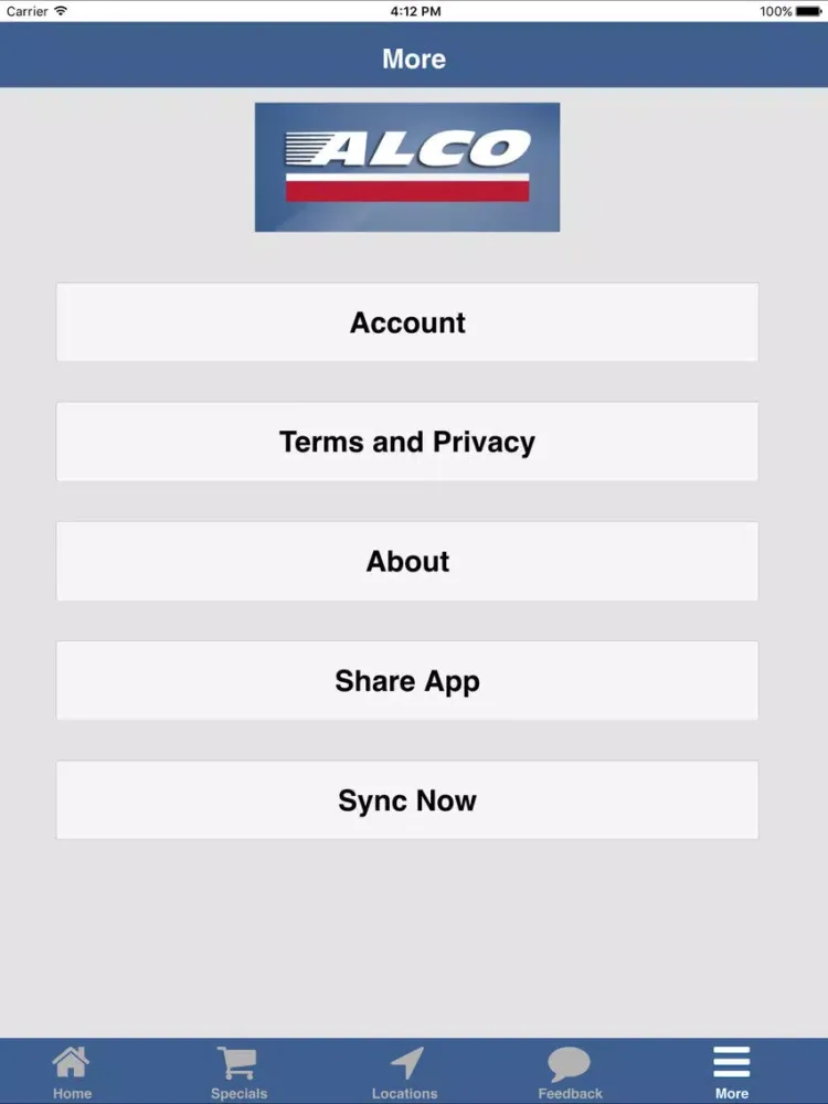 Alco Convenience Stores iPad 应用截图