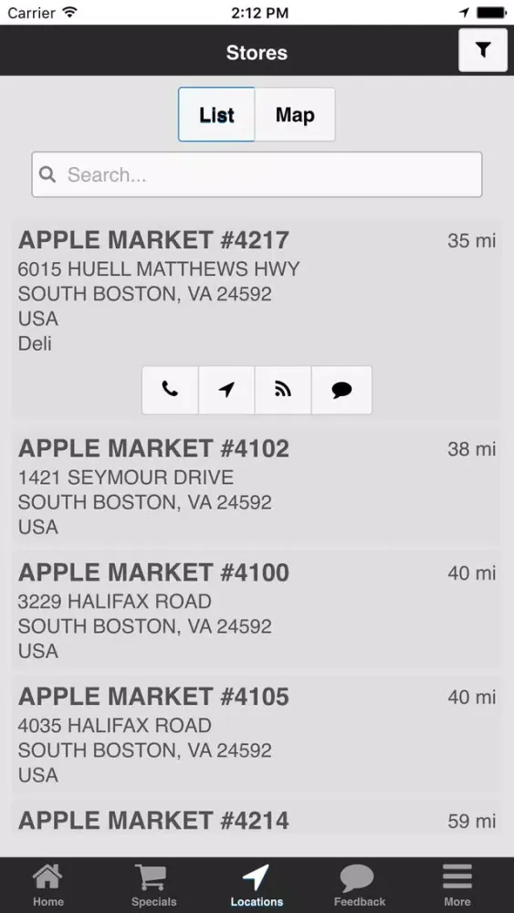 Скриншоты Apple Market Convenience Stores
