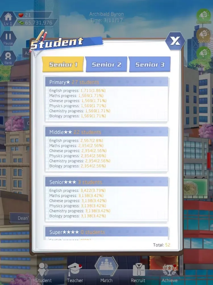 Ảnh chụp màn hình của I'm headmaster - School Game iPad 