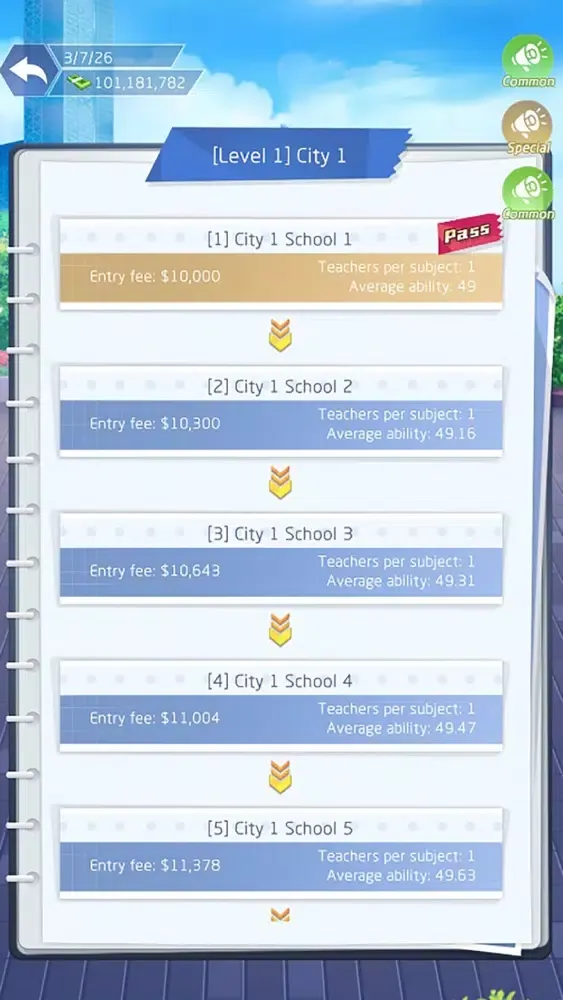 Ảnh chụp màn hình của I'm headmaster - School Game