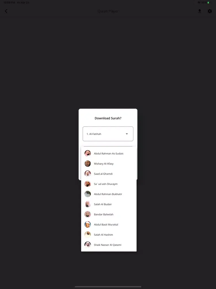 Скриншоты Al Quran ul Hakeem iPad 