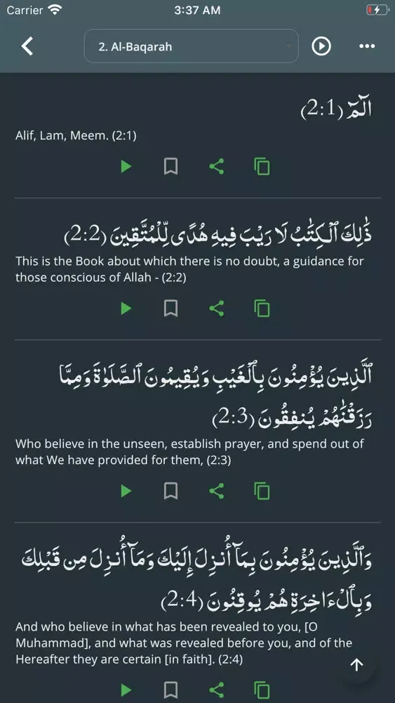 Скриншоты Al Quran ul Hakeem