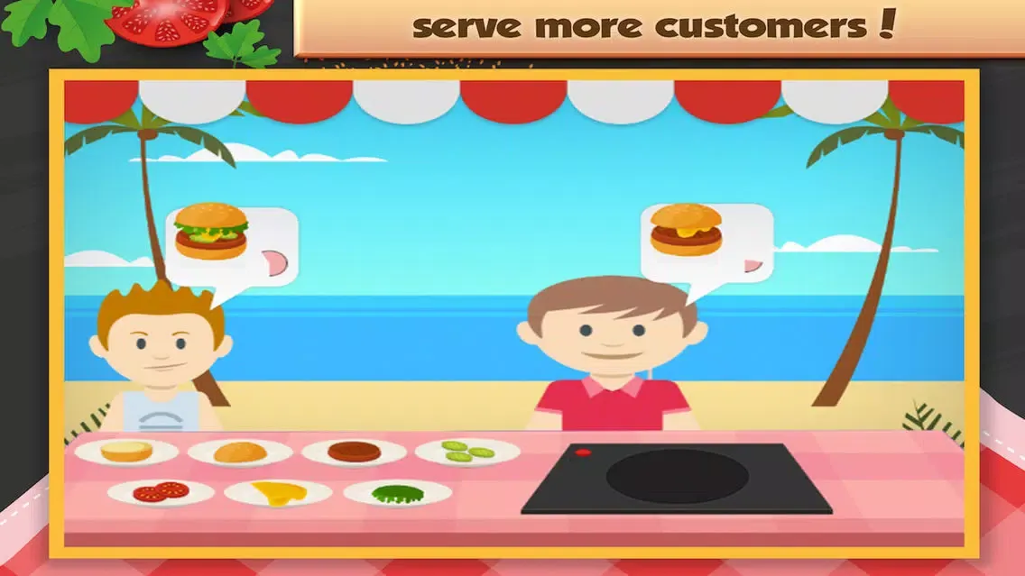 Capturas de pantalla de Burger Maker: Cooking Stand