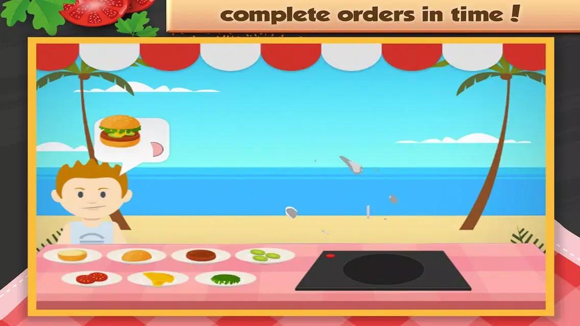 Capturas de pantalla de Burger Maker: Cooking Stand