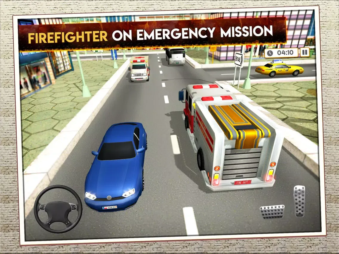 Capturas de tela do Firefighter 911 Rescue Truck iPad 