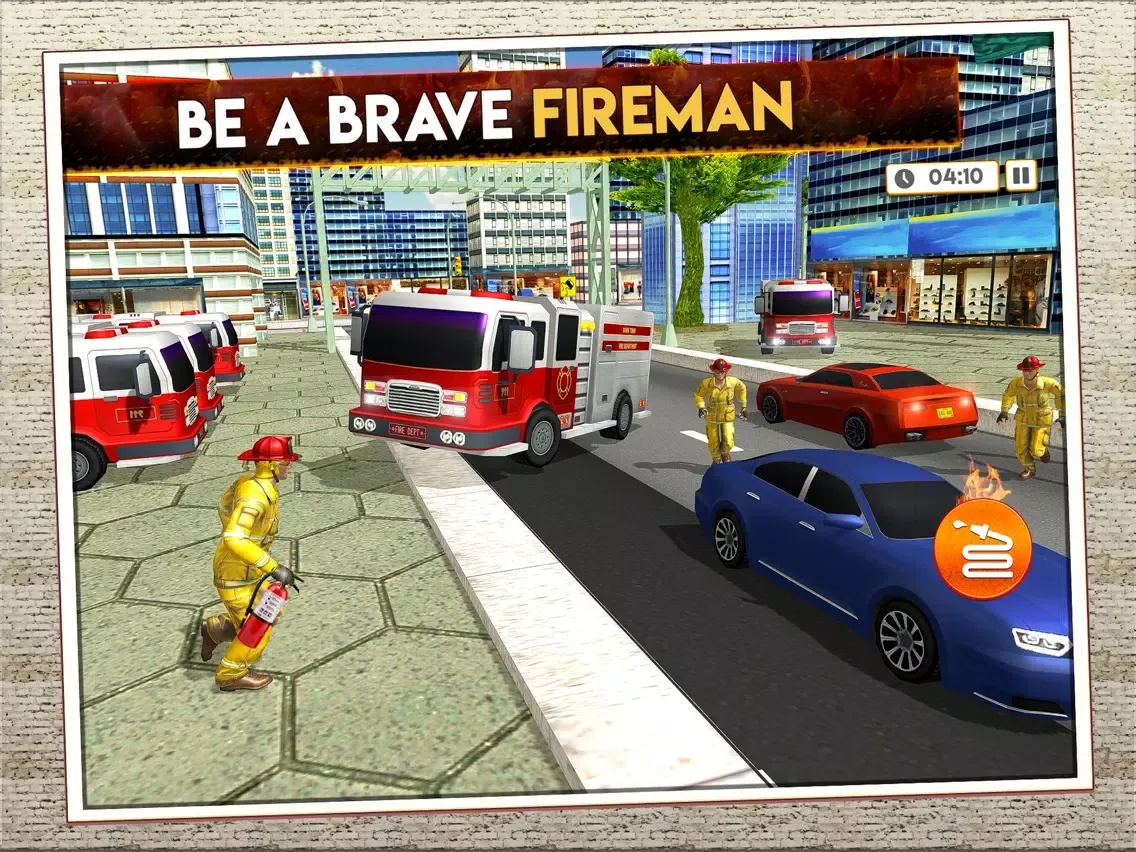 Capturas de tela do Firefighter 911 Rescue Truck iPad 