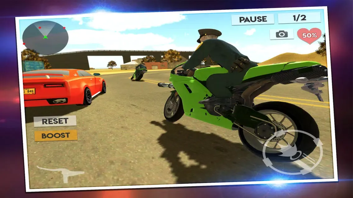 Ảnh chụp màn hình của Gangster Chase Police Shoot 3D