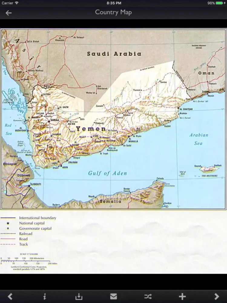 Capturas de pantalla de Atlas of the Middle East Guide! iPad 