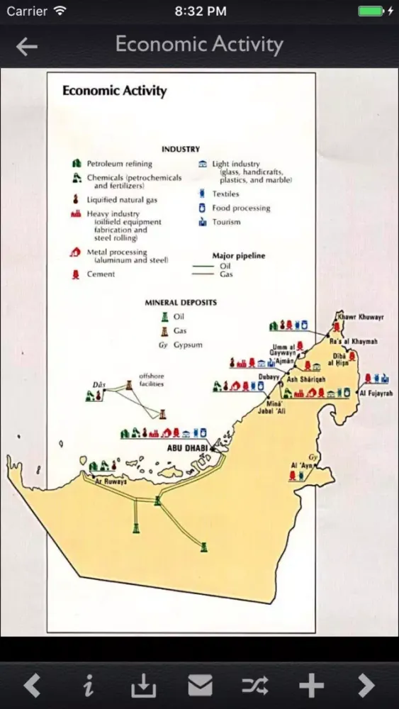 Capturas de pantalla de Atlas of the Middle East Guide!