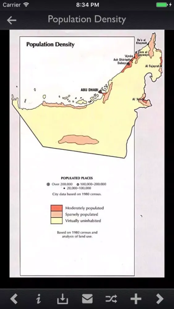 Capturas de pantalla de Atlas of the Middle East Guide!