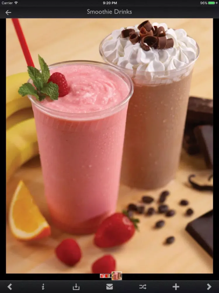 Capturas de tela do High-Protein Foods Details iPad 