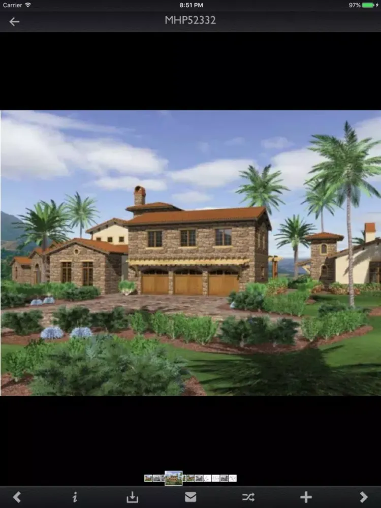 Capturas de tela do Mission House Plans Advisor iPad 