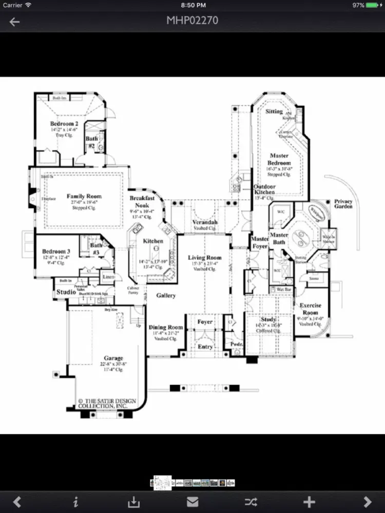 Capturas de tela do Mission House Plans Advisor iPad 