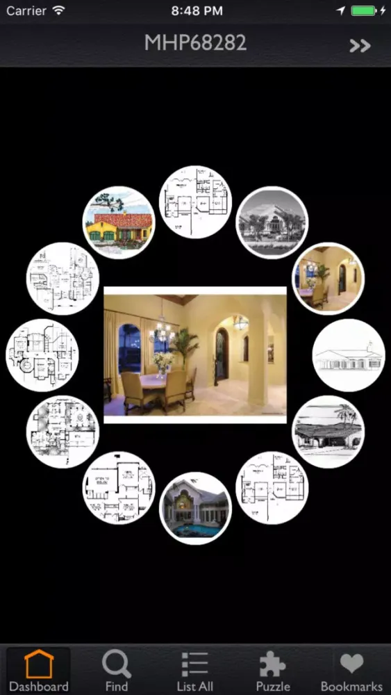 Capturas de tela do Mission House Plans Advisor