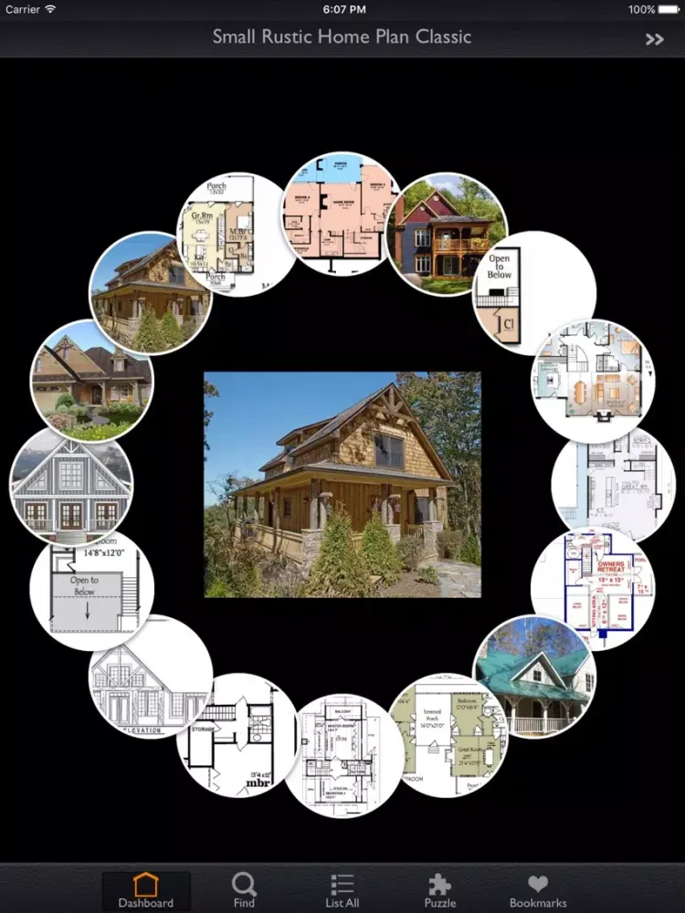 Скриншоты Mountain House Plans Info! iPad 