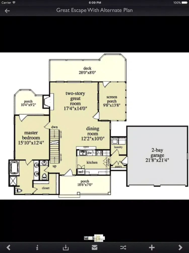 Скриншоты Mountain House Plans Info! iPad 