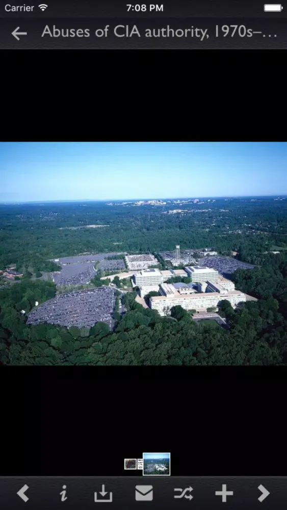 Ảnh chụp màn hình của US Secret Services CIA