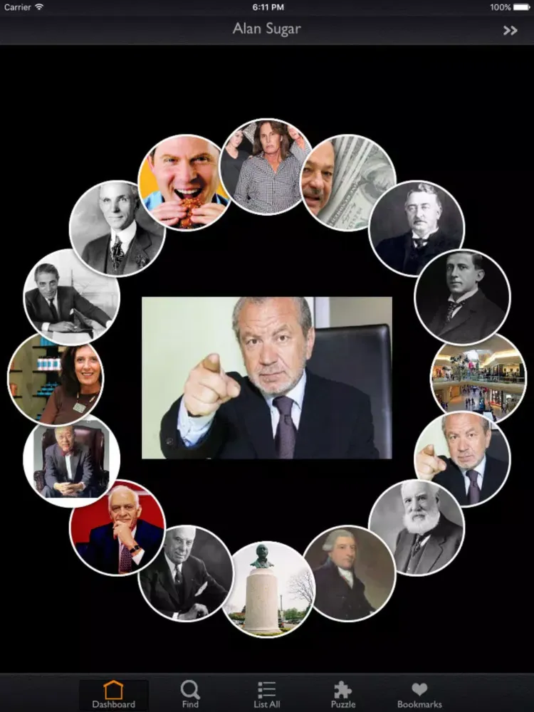 Captures d'écran de Business People Info! iPad 