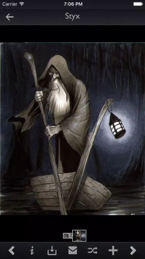 Zrzuty ekranu Mythical Creatures Info