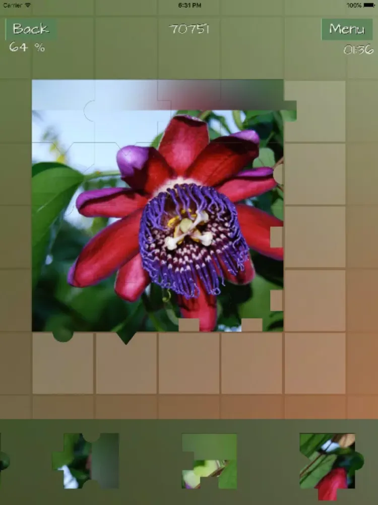 Скриншоты Fruits Great Puzzle iPad 