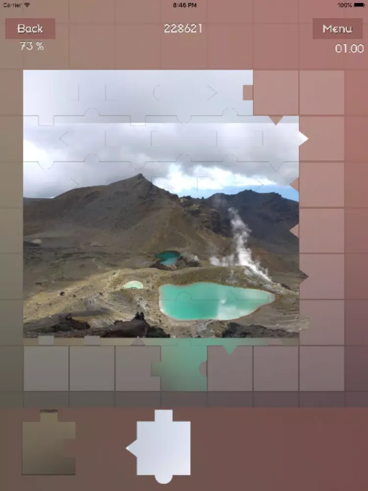 Volcanos Puzzle Zone iPad  स्क्रीनशॉट