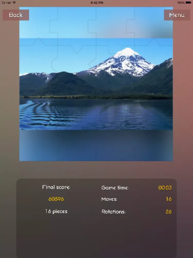 Volcanos Puzzle Zone iPad  स्क्रीनशॉट