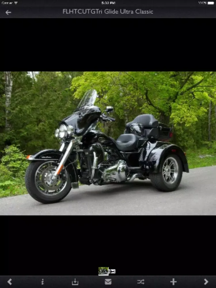 Motorcycles Harley-Davidson Info iPad  स्क्रीनशॉट