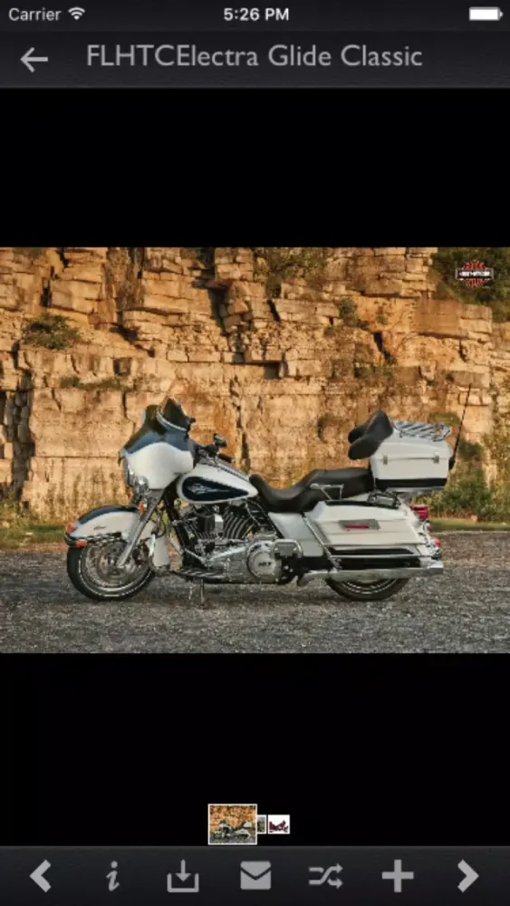 Motorcycles Harley-Davidson Info स्क्रीनशॉट