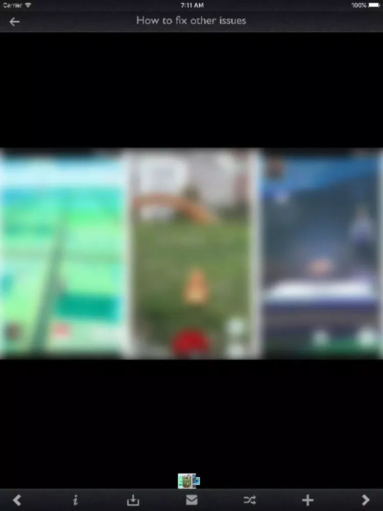Ảnh chụp màn hình của Guides for Pokemon Go + iPad 