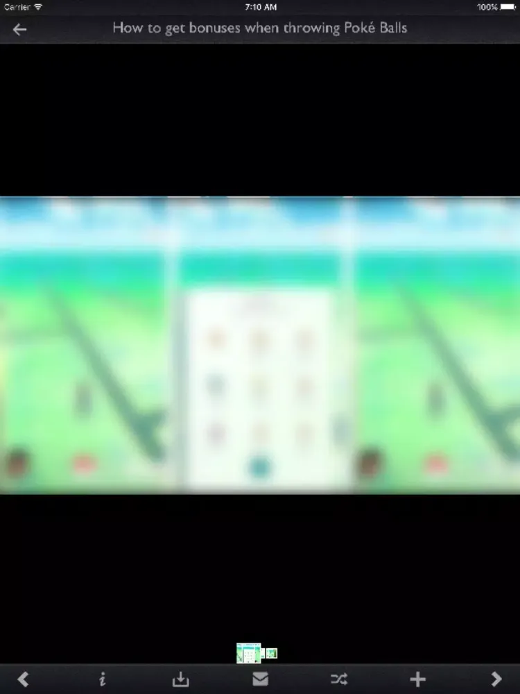 Ảnh chụp màn hình của Guides for Pokemon Go + iPad 