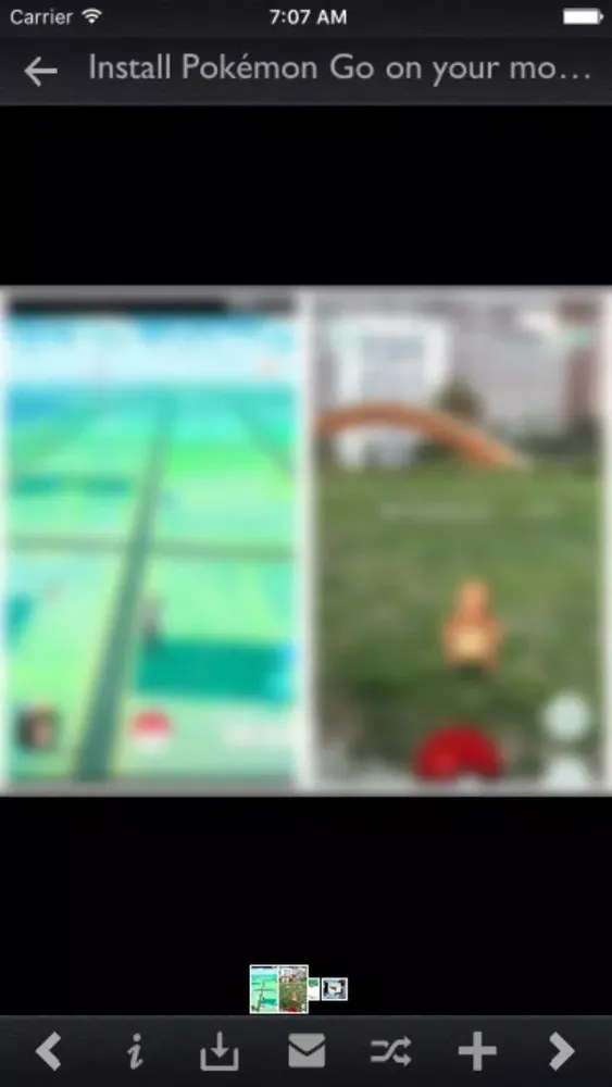 Ảnh chụp màn hình của Guides for Pokemon Go +