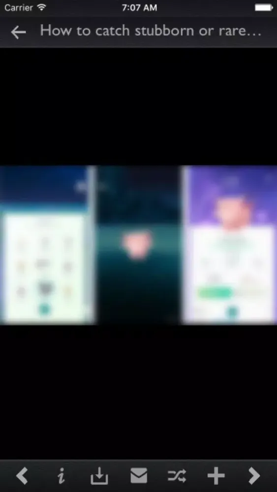 Ảnh chụp màn hình của Guides for Pokemon Go +