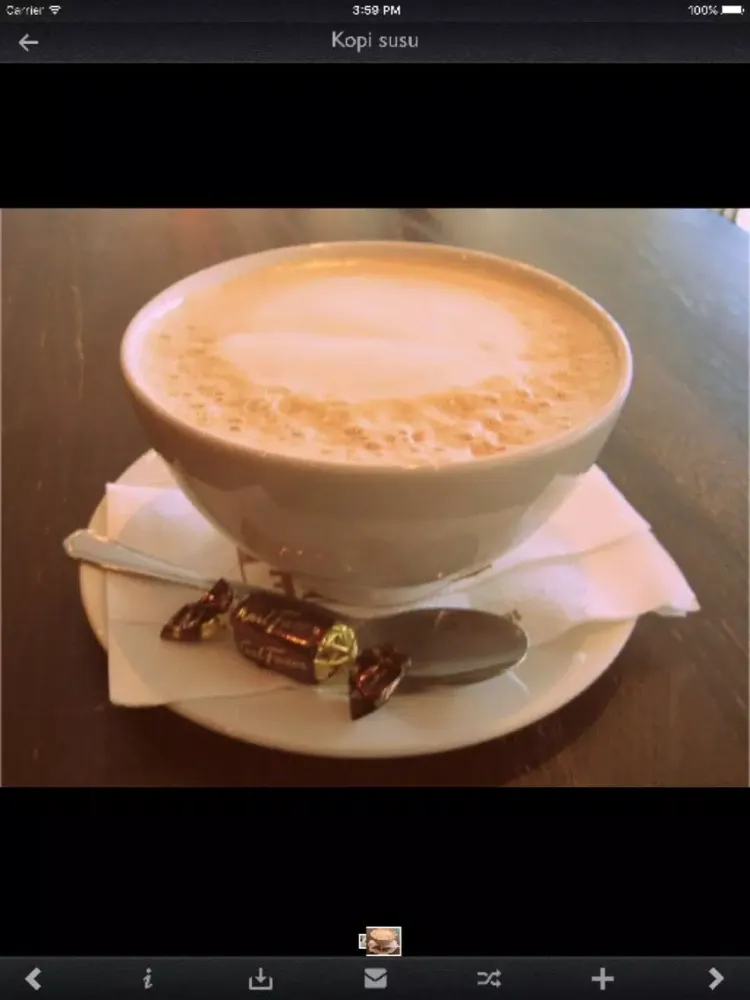 Coffee Drinks Info + iPad 应用截图