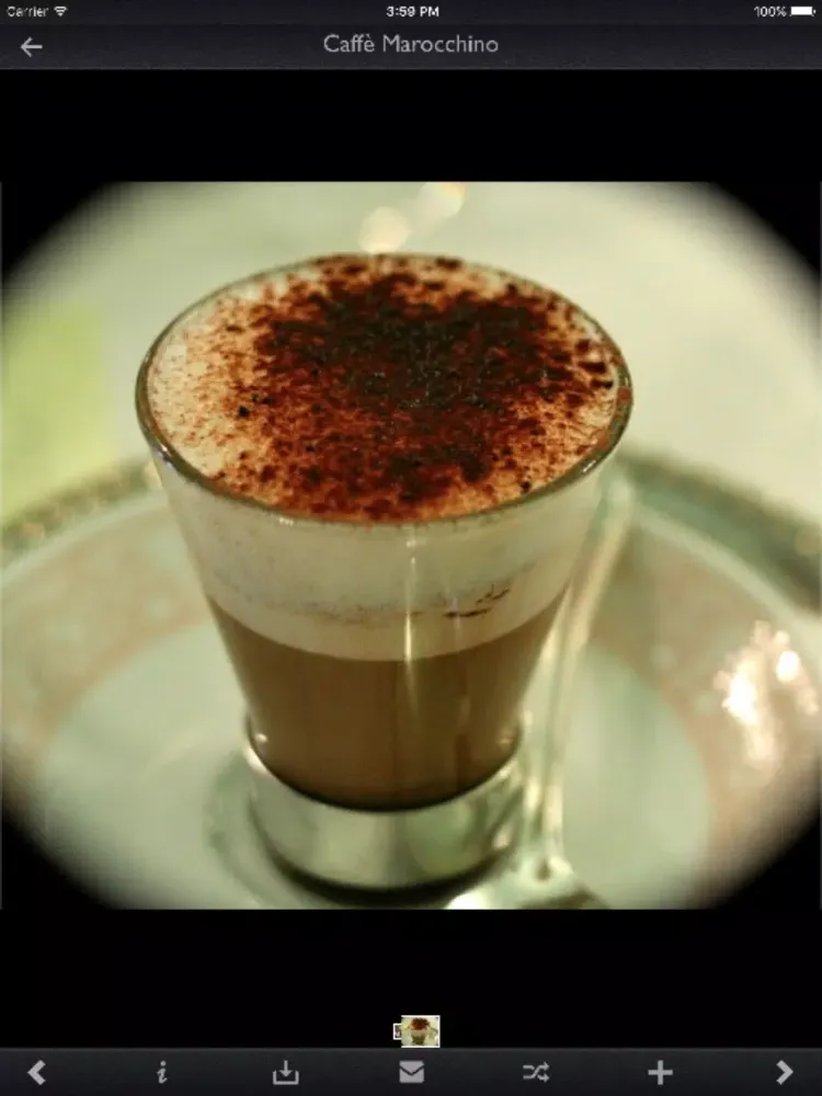 Coffee Drinks Info + iPad 应用截图
